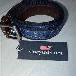 Vineyard Vines Key West Sailing Canvas Belt